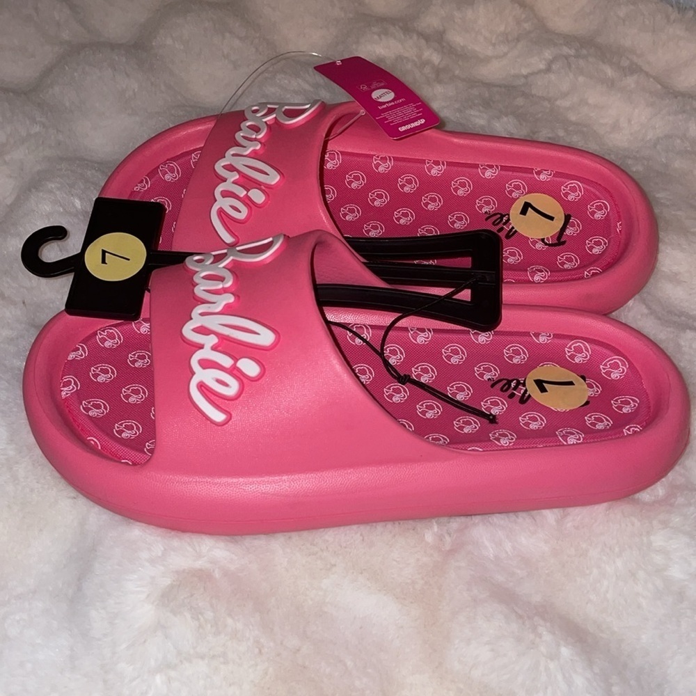 Barbie Slides Women’s Sandal’s Barbie Sandal’s Women’s Slide’s 🆕 Size 7 🩷🩷 - Picture 10 of 10